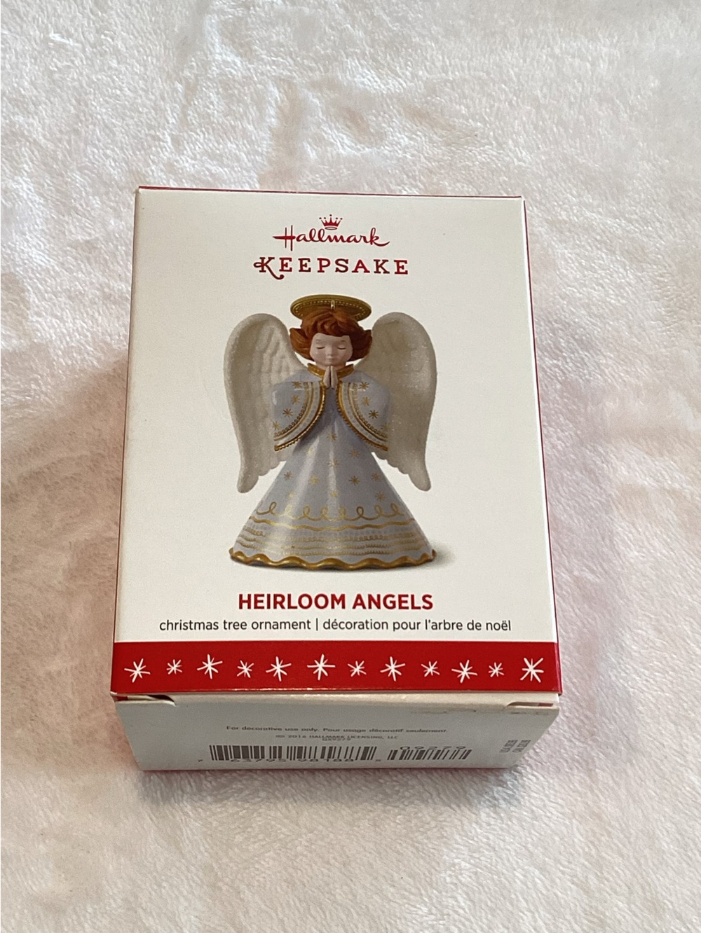 Hallmark Keepsake Ornament Angel 1st Heirloom Angel Series Like-New Christmas